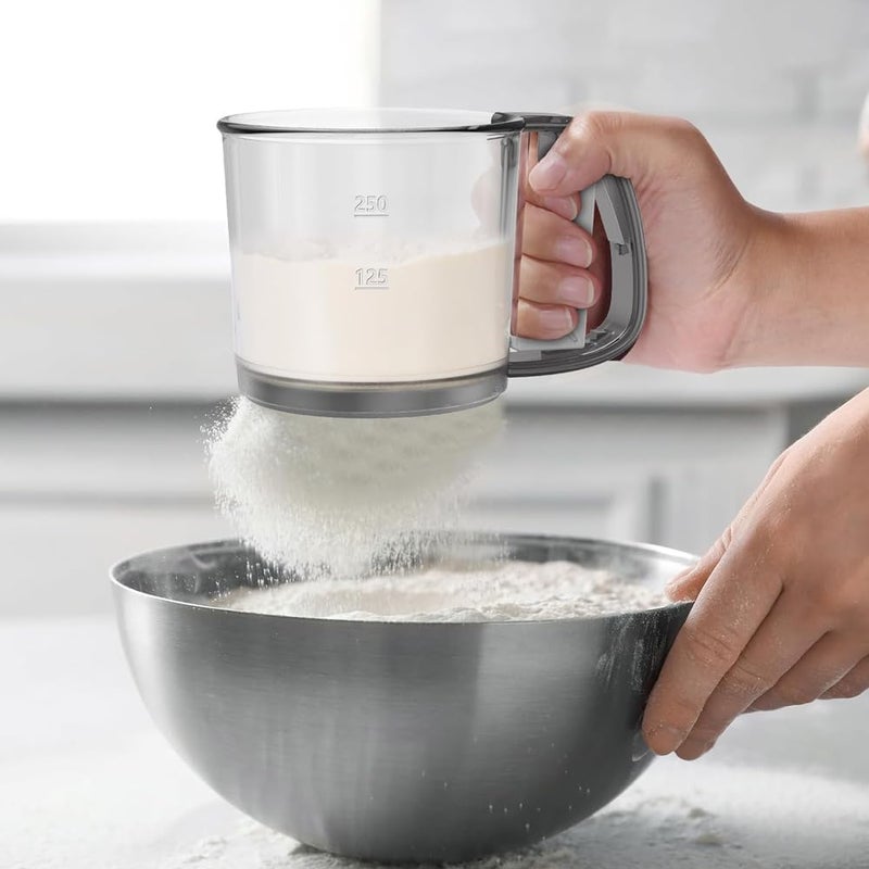 [Reliable quality] Yosoo Flour Sifter, Powdered Sugar Sieve Cup Handheld Mesh Sifter Fine Filtering Effortless Sieving Heightened Cup Body for Kitchen Baking Tool Timely planned dispatch Special limited version Precision processed material Climate adapted delivery plan Durable for repeated use Consistent steady quality All condition resistant crafted quality New & improved Fixed & portable compatible Trending item Multi-purpose No shipping delay Space saving Meet international specs Great for home & trips Rare find Moisture wear upgraded quality Fine polished finish 5-star rated item Fit kitchen & bedroom Market diverse application fit Popular across Saudi cities Practical design Long lasting universal build - Image 4