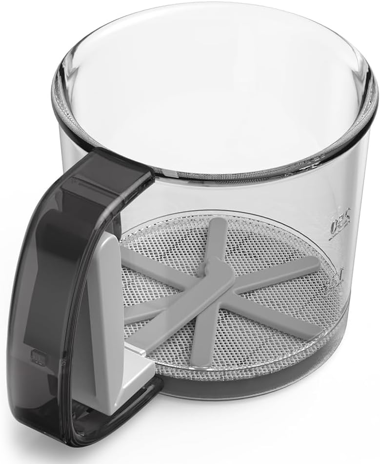 [Reliable quality] Yosoo Flour Sifter, Powdered Sugar Sieve Cup Handheld Mesh Sifter Fine Filtering Effortless Sieving Heightened Cup Body for Kitchen Baking Tool Timely planned dispatch Special limited version Precision processed material Climate adapted delivery plan Durable for repeated use Consistent steady quality All condition resistant crafted quality New & improved Fixed & portable compatible Trending item Multi-purpose No shipping delay Space saving Meet international specs Great for home & trips Rare find Moisture wear upgraded quality Fine polished finish 5-star rated item Fit kitchen & bedroom Market diverse application fit Popular across Saudi cities Practical design Long lasting universal build - Image 1