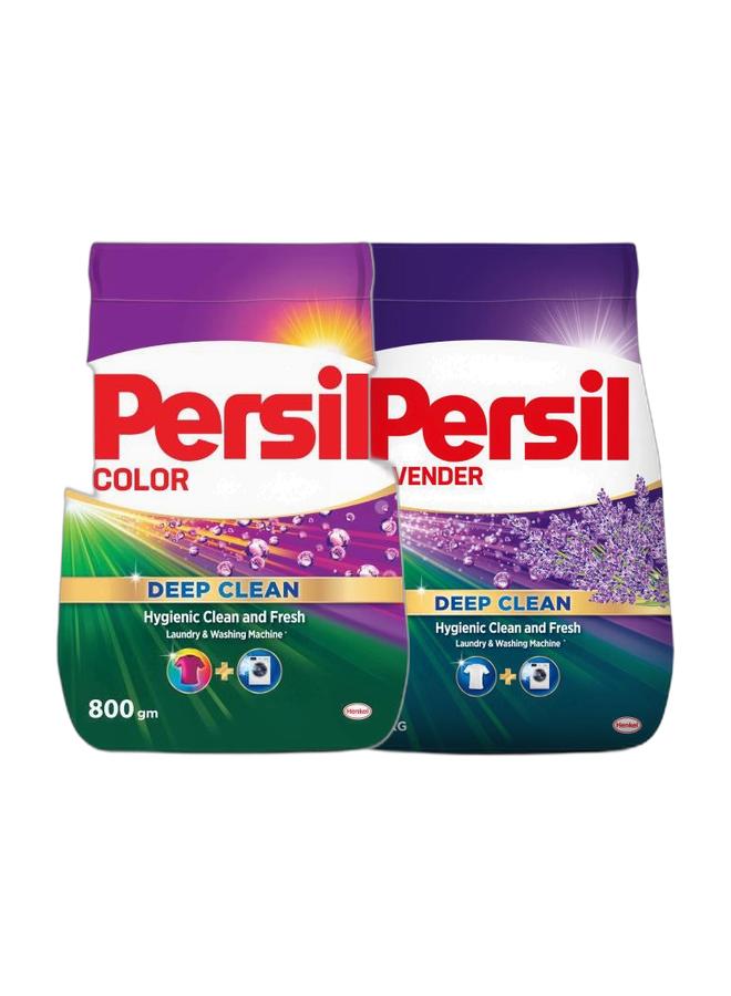 Persil Automatic Powder Lavendar Scent Multicolour  800grams + 2.5kg Bundle - Image 1
