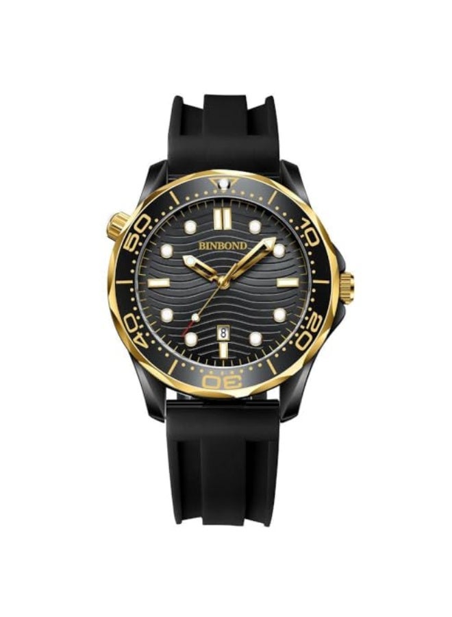 BINBOND FasionSA- Binbonds Casual Fashion Ultra-thin Sea Horse Series Quartz Men's Watch Date waterprosof Luminous Sports Business Men's Wrist watch - Image 1