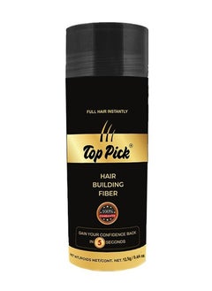 Top Pick Top Pick Hair Concealer Fiber Black 12.5g - Instant Coverage  - Image 2