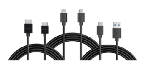 cocopar 6 feet Mini HDMI to HDMI Cable& USB-C Cable& USB A to C Cable - Image 1