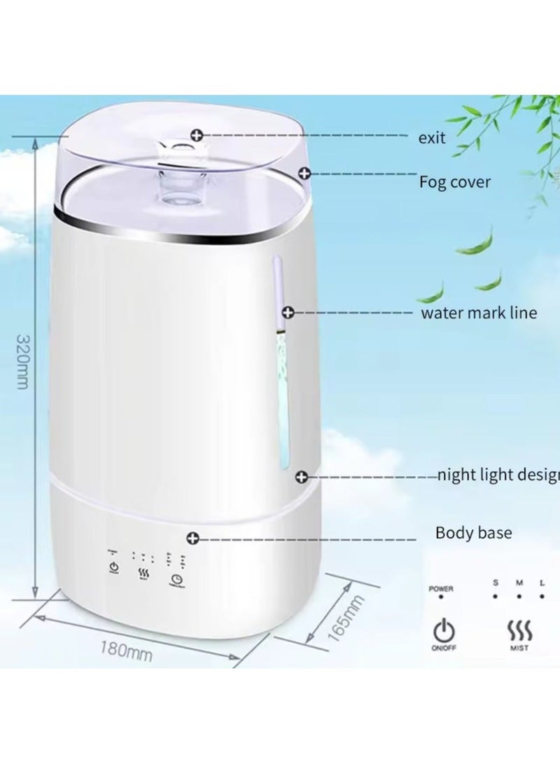 Denx An Elegant Electronic Diffuser Suitable For Offices With Manual Control Of The Required Humidity Level  From  - White Color - Image 4