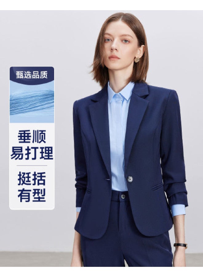 Fapai Top + Skirt] Elegant Commuter Women's Suit Business Casual Fashion Versatile Easy-care Skirt - Image 1