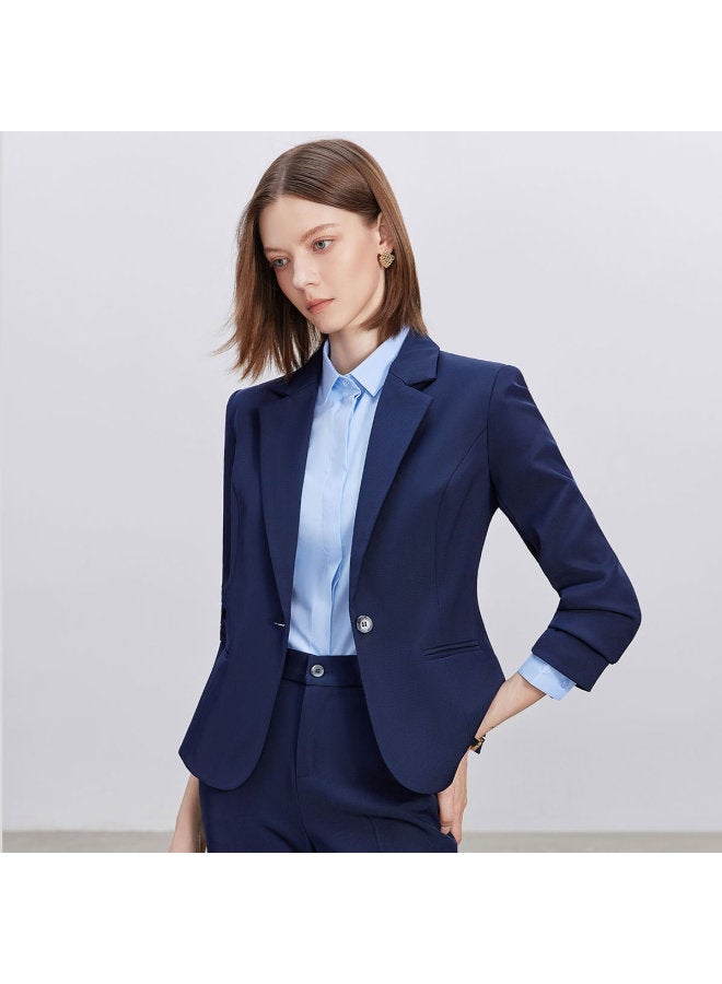 Fapai Top + Skirt] Elegant Commuter Women's Suit Business Casual Fashion Versatile Easy-care Skirt - Image 4