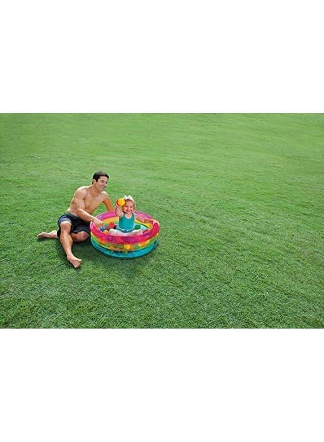 INTEX Inflatable Baby 50 Balls Pit 86 X 25 Cm – 1 3 A – 48674 Np Multi Color - Image 3