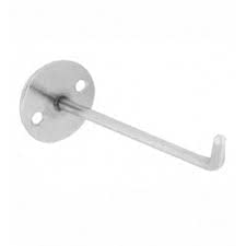 BOSNEY implemental Bosney 8 Inch SS Wall Mount Display Hook for ShopShowroomBoutique Hardware Fittings Pack of 12 - Image 5