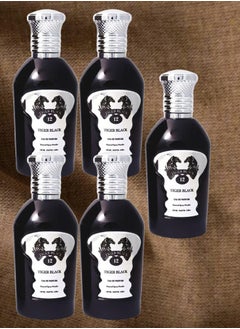 TIGER 5 Pieces Tiger Black Perfume 100ml EDP  - Image 1