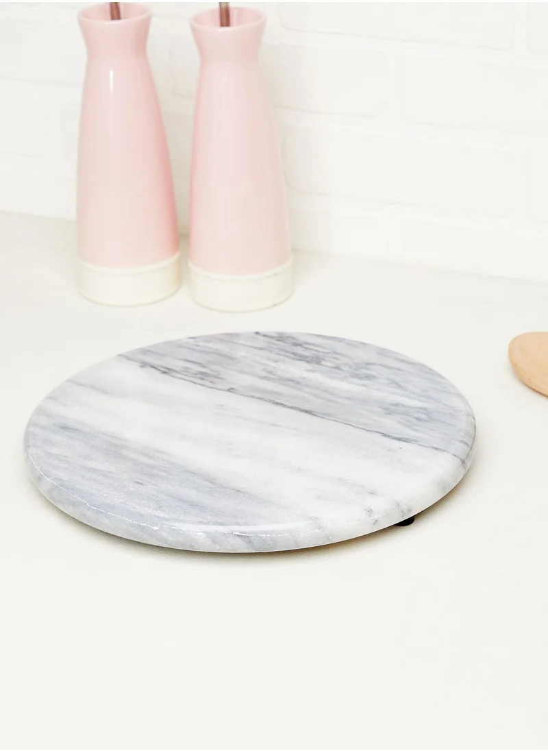 Premier Marble Round Chopping Board 30Cm