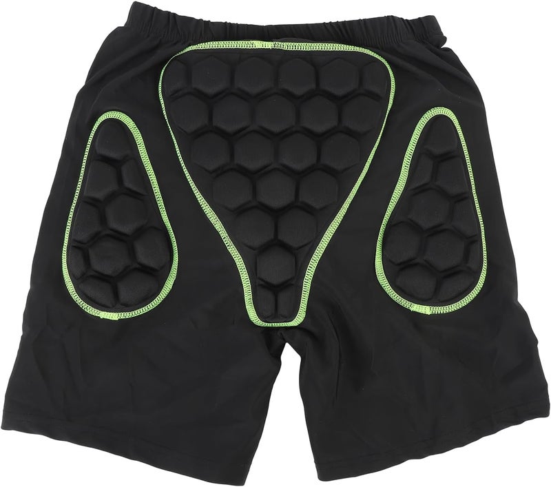 Protective Padded Shorts with Thickened Shock Absorption, Hip and Tailbone Gear for Skiing and Snowboarding - High Density Cushioning, 3D Contoured Fit for Men (M) - Image 4