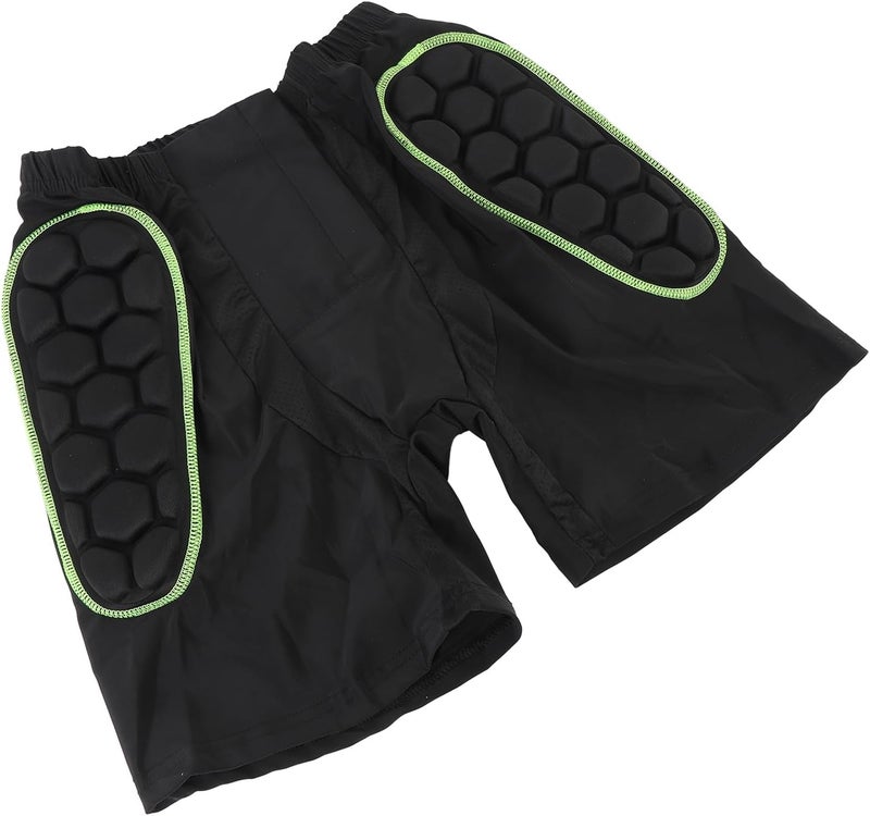 Protective Padded Shorts with Thickened Shock Absorption, Hip and Tailbone Gear for Skiing and Snowboarding - High Density Cushioning, 3D Contoured Fit for Men (M) - Image 3