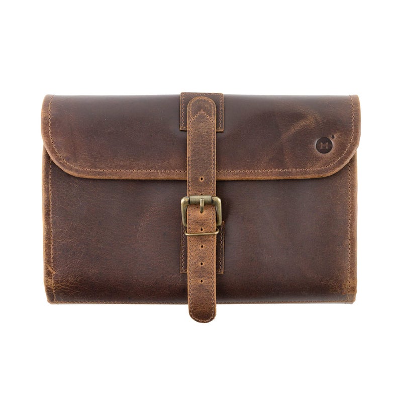 moonster Hanging Toiletry Bag for Men & Women, Leather Toiletry Bag for Men, Mens Toiletry Bags for Traveling, Hanging Travel Toiletry Bag, Mens Travel Bag Toiletry, Dopp Kit Shower Bags for Men