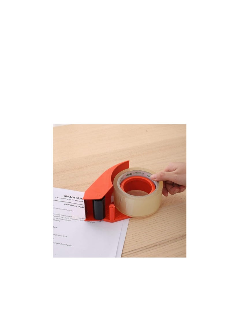 Deli Portable Packing Tape Dispenser Assorted Colours - Image 3