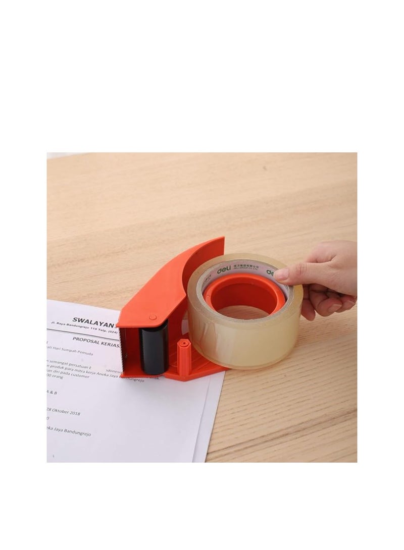Deli Portable Packing Tape Dispenser Assorted Colours - Image 5