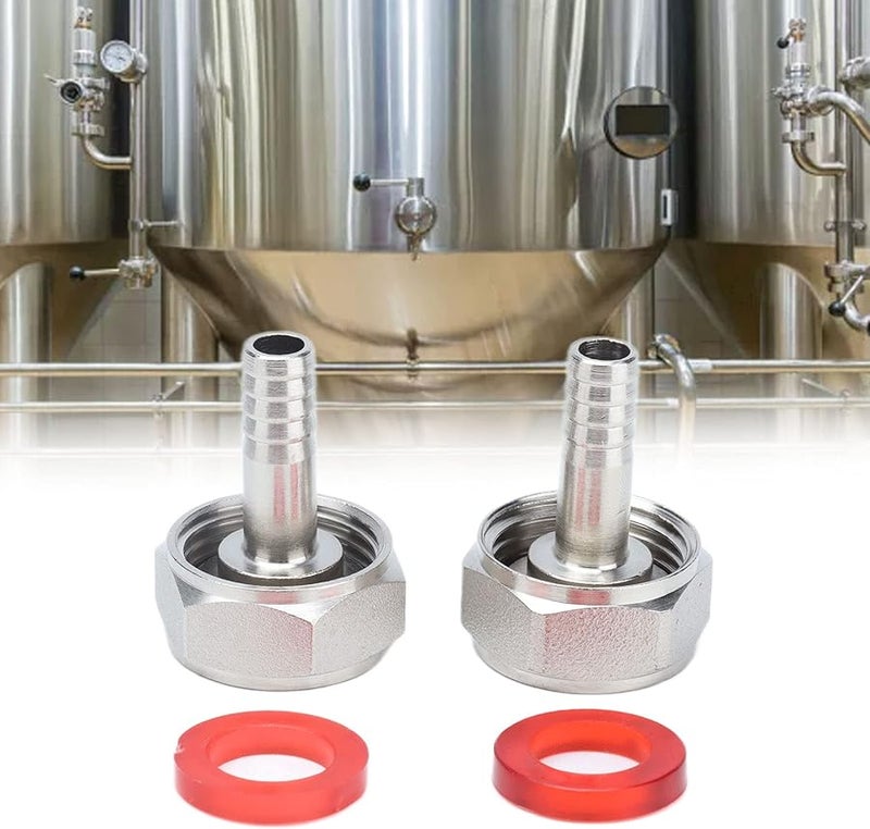 Stainless Steel Beer Keg Coupler For 5 16 Inch Hose Home Brewing Draft System - Image 4