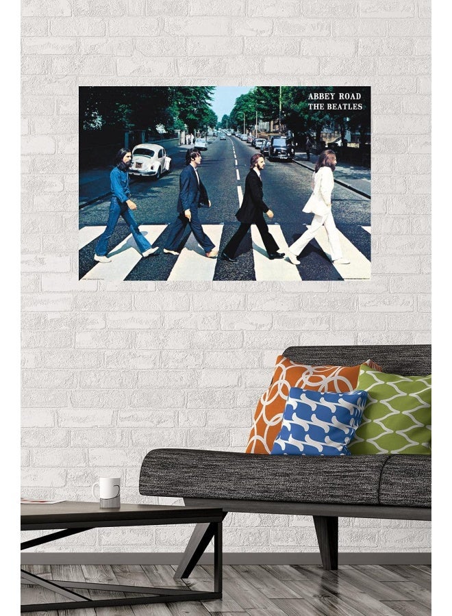 Trends International Trends International BeatlesAbbey Road Wall Poster 22375 x 34 Unframed Version Bedroom  - Image 2