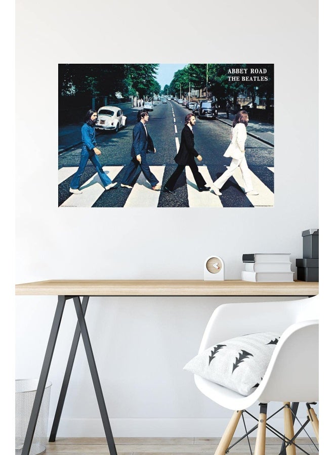 Trends International Trends International BeatlesAbbey Road Wall Poster 22375 x 34 Unframed Version Bedroom  - Image 4