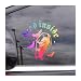 Jane's JANES Dead Inside Gothic Decal UV DTF Transfer Car Decal Positive Car Window Stickers Aesthetic Halloween Bats Car Decals for Women Men Funny Quote Car Decals for Trucks - Image 2