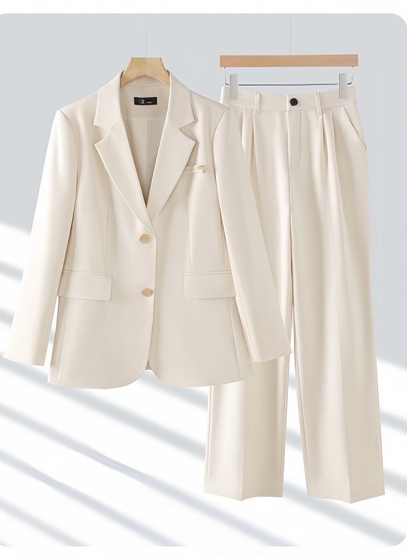 KUYING New Fashionable Women's Slim Fit Suit Set  - Image 1