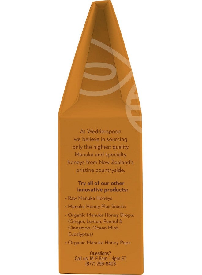Wedderspoon Organic Manuka Honey Drops, Honey & Echinacea, 20 Count (Pack Of 1) | Genuine New Zealand Honey | Perfect Remedy For Dry Throats - Image 3