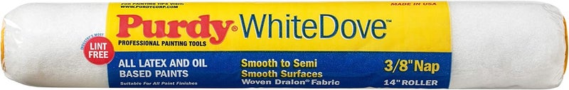 Purdy 14x38 Purdy 14H670142 White Dove Roller Cover Dralon - Image 1