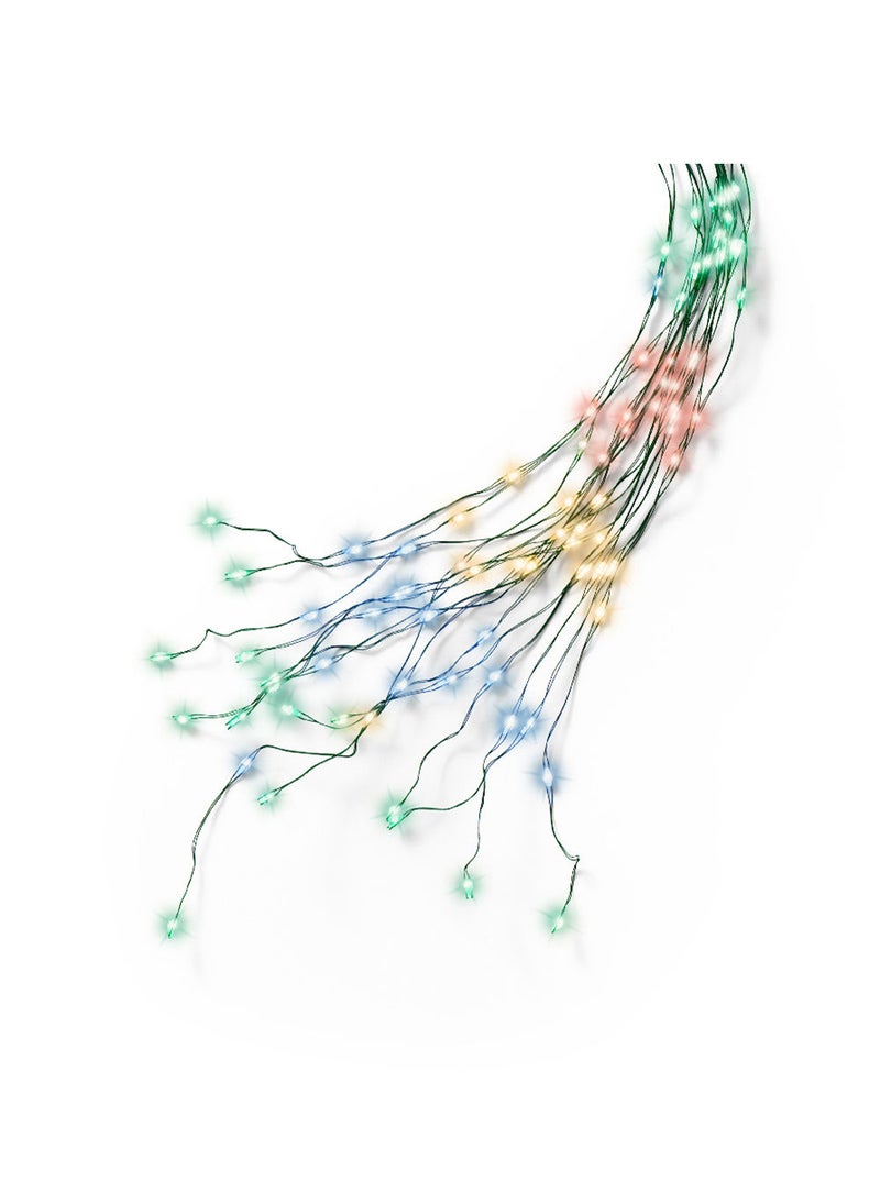 Homesmiths مجموعة مصابيح شجرة ميكرو LED متعددة الألوان 408 مصباح - Image 2