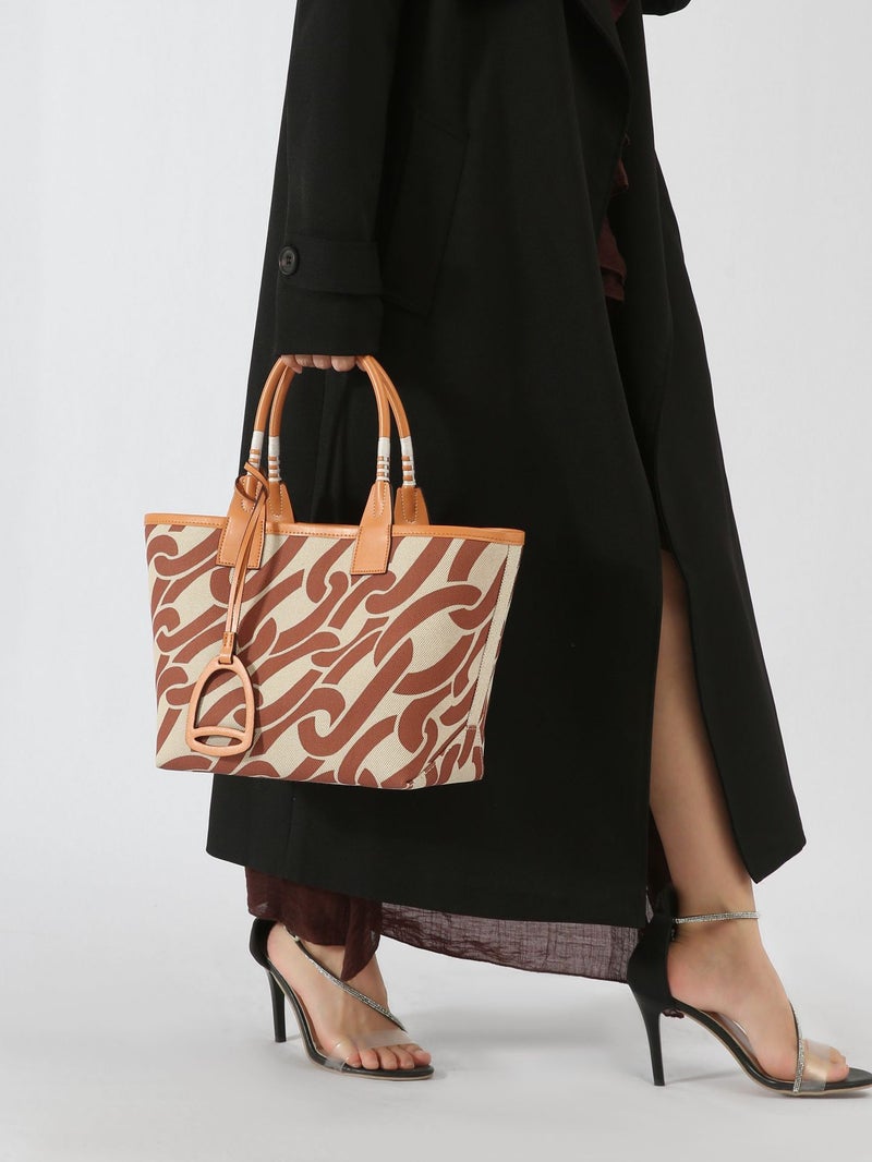 Canvas Printed Bag Tote Bag Fashionable Garden Bag Texted Shoulder Bag Women'S Handmade Horse-Loving Women'S Bag - Image 4