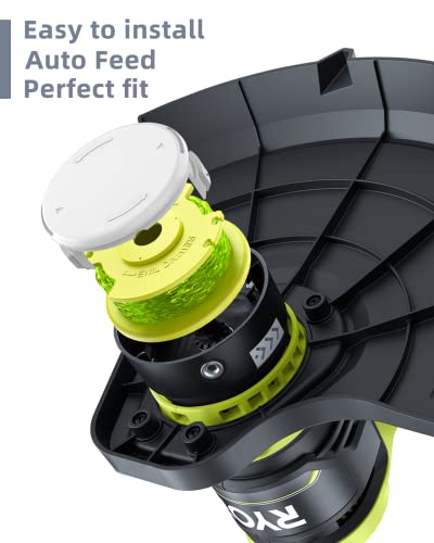 EVENTRONIC Weed Wacker String Compatible with Ryobi One Plus+ AC80RL3, 0.08'' String Trimmer Refill Line,Weed Eater String Compatible with Ryobi 18V, 24V, 40V Trimmers(6 Replacement Spools, 1 Trimmer Cap) - Image 4