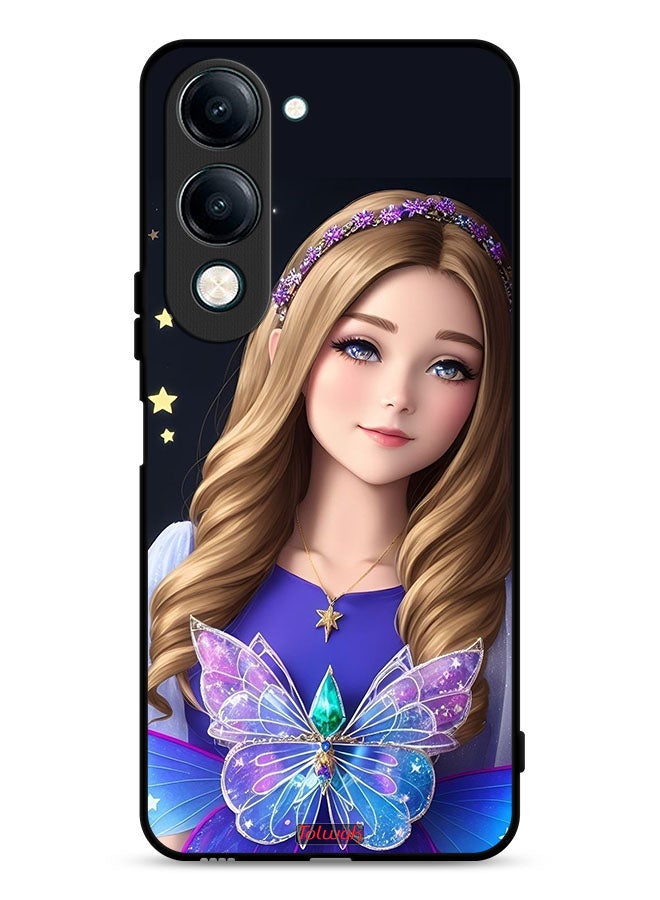 Tolwak vivo Y29s Protective Case Cover Cute Butterfly Girl - Image 1