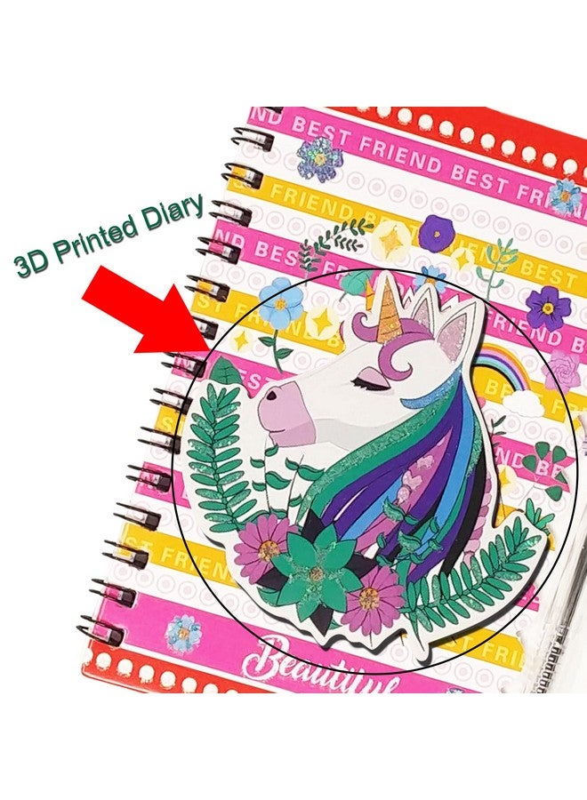 PARTEET Mix Stationary Gift Set Birthday Party Return Gift For Kids (Diary With Pen 12Pc) - Image 5