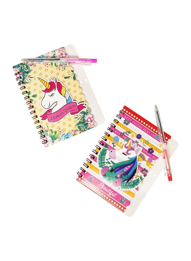 PARTEET Mix Stationary Gift Set Birthday Party Return Gift For Kids (Diary With Pen 12Pc) - Image 2