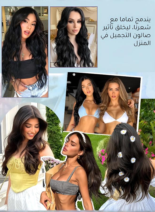 Wavy Wig with Adjustable Hairline & Free Comb Gift - Image 5