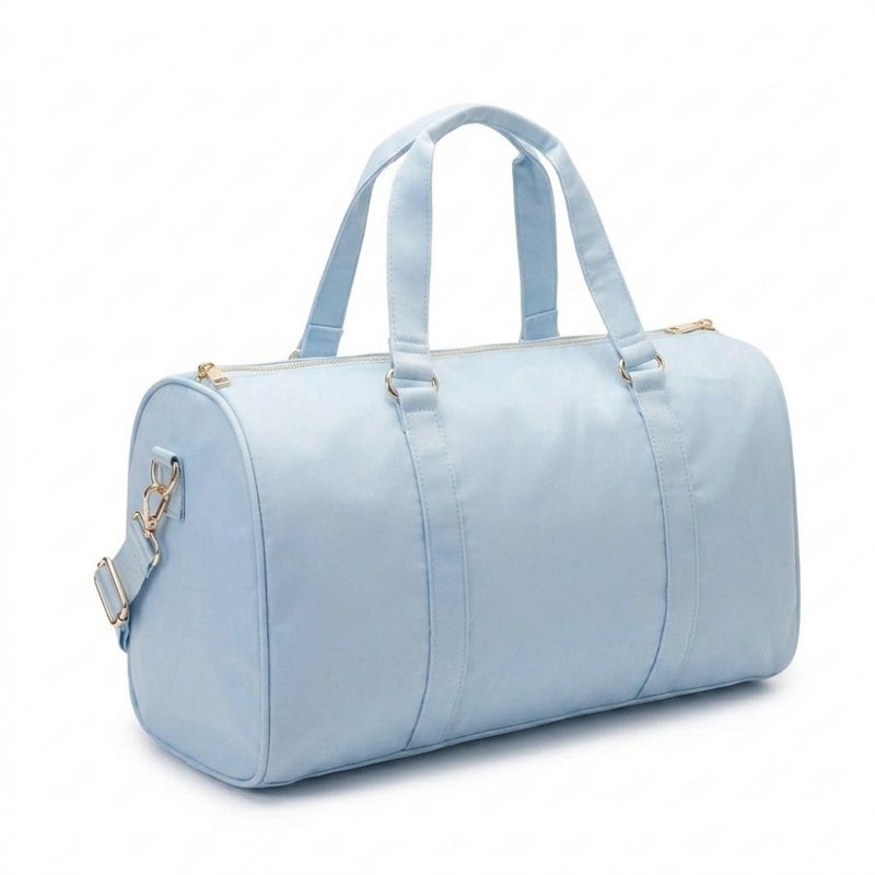 The Happy Tribe Baby Blue Duffle Bag - Image 2