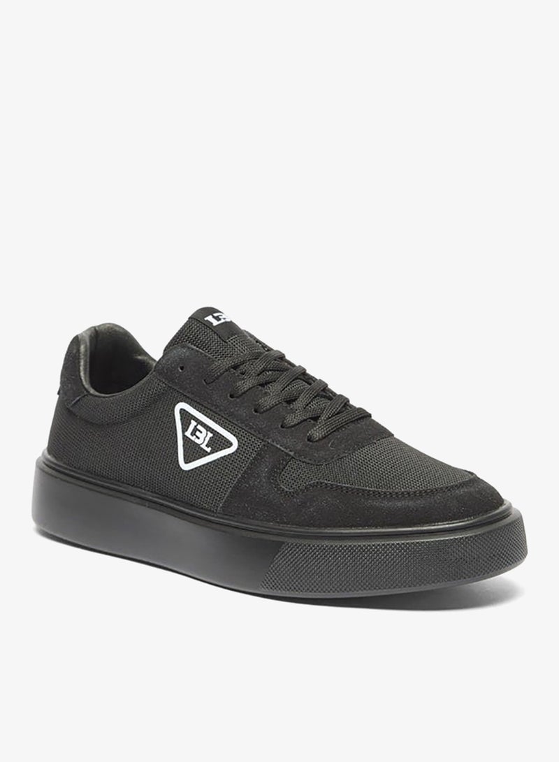LBL by Shoexpress Men's Textured Sneakers with Lace-Up Closure - Image 3