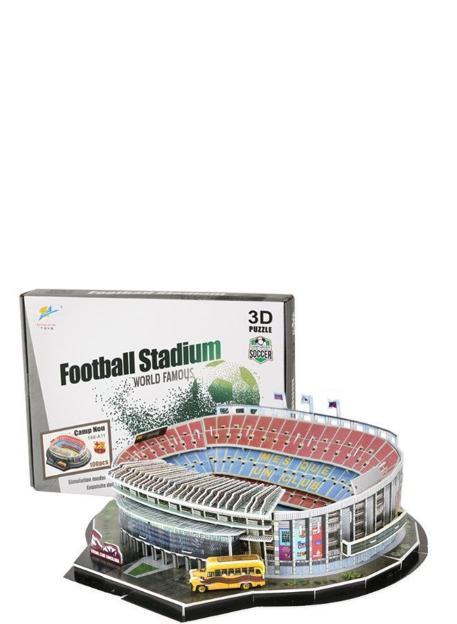 Beauenty 3d puzzle of Camp Nou Stadium