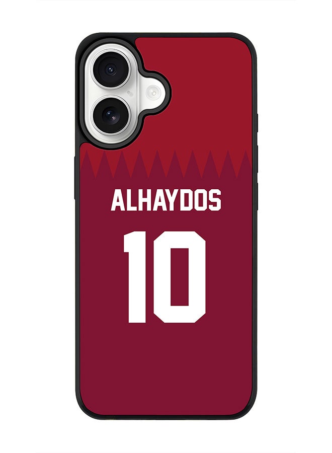 Stylizedd iPhone 17 Case, [Compatible with MagSafe] Slim Magnetic cover Phone Case iPhone 17 -Football - Qatar,  Alhaydos - Image 1