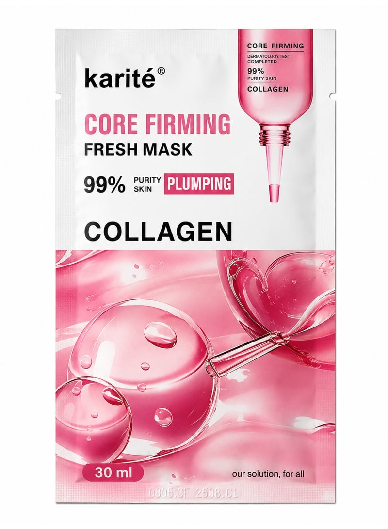 Karite Core Firming Collagen Sheet Mask 30ml - Image 1