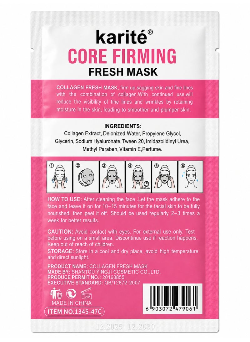 Karite Core Firming Collagen Sheet Mask 30ml - Image 2