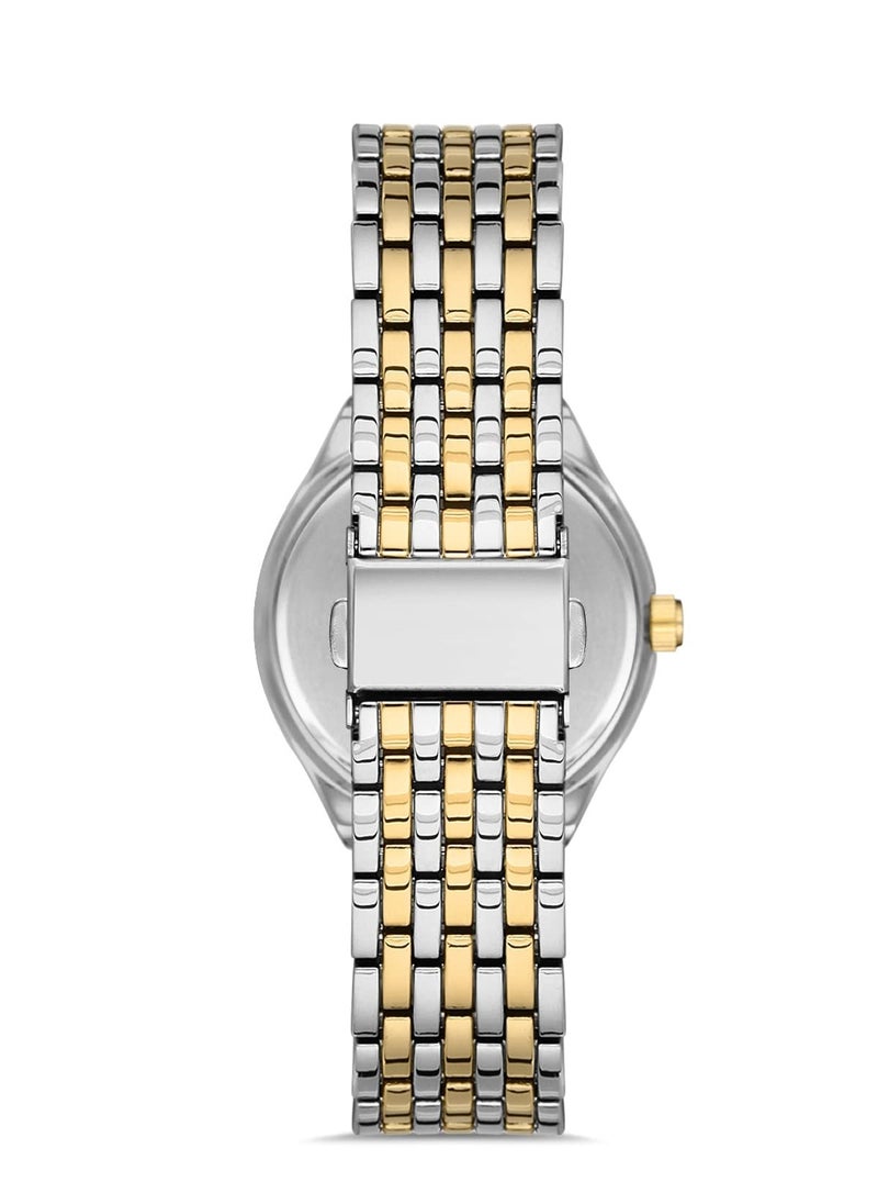 OMAX - Omax Women's Gold Luxury Wrist Watch, Watches for Women, Stainless Watches, Steel Band, Scratchless Round Dial, Waterproof Watch, 1 Year Warranty - Image 1