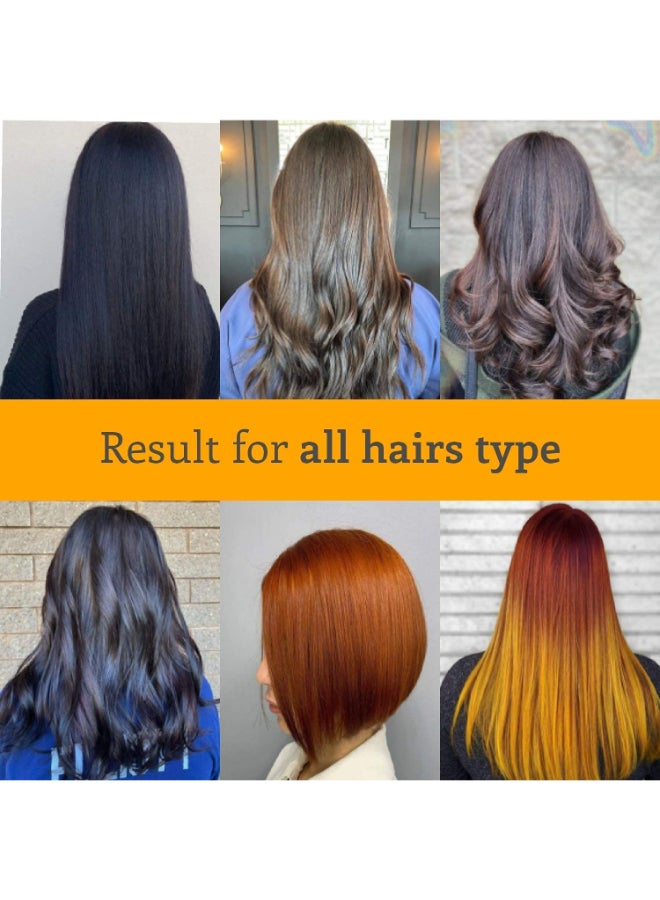 GK Hair بلسم مرطب جلوبال كيراتين 1000 مل لحماية اللون الجاف التالف والمجعد والمصبوغ للشعر العضوي خالي من البارابين والكبريتات - Image 2