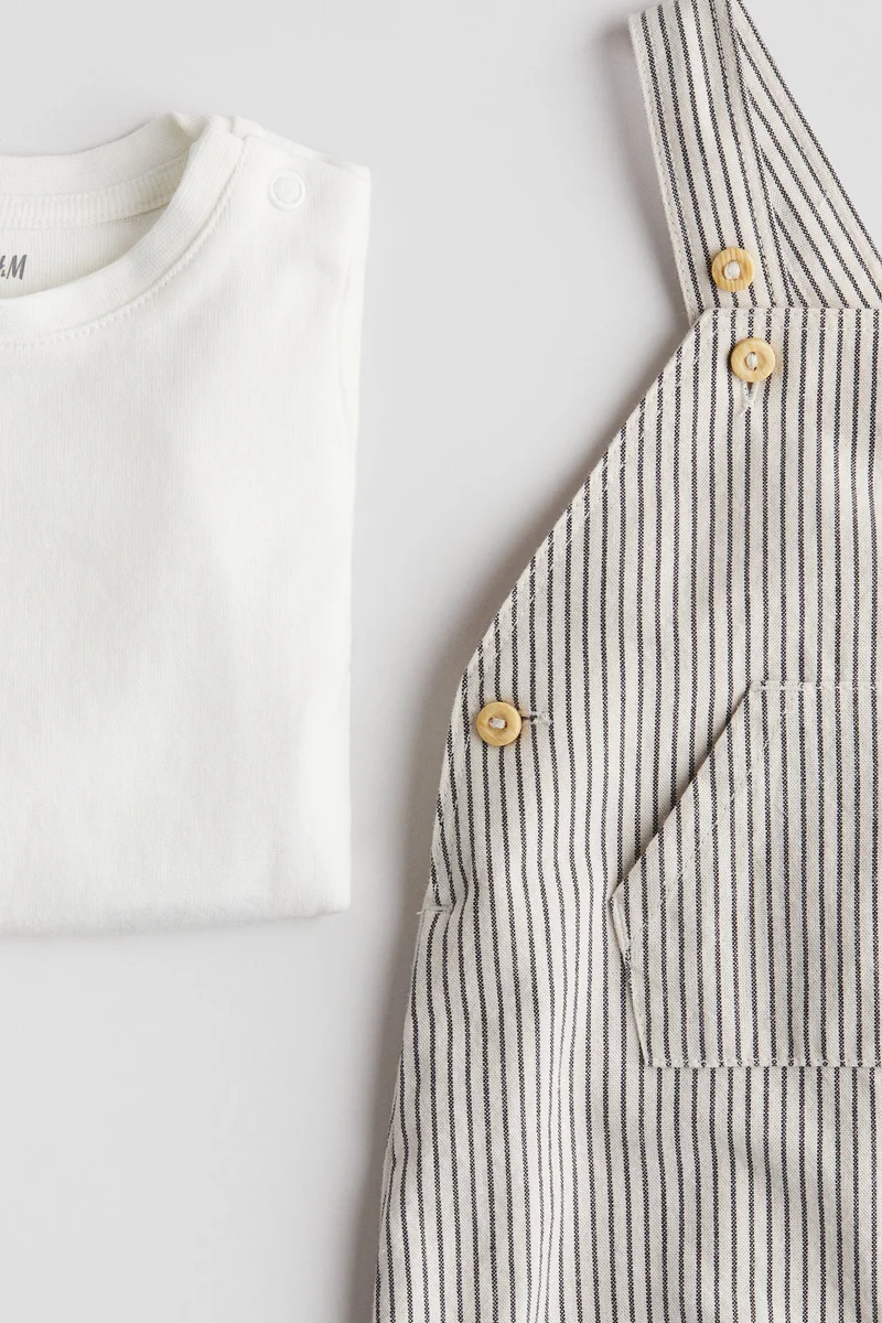 H&M 2-piece cotton set