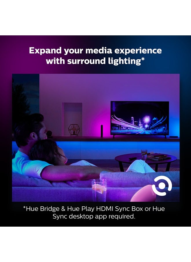 Philips - Hue LED Light Strip Kit Multicolor 2m - Image 1