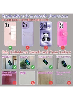 Sthxyfaith Silicone Suction Cup Phone Case Mount Double Sided, Phone Accessories Hands-Free Strong Grip Holder for Selfies and Videos, Silicon Phone Stand Sticky for iPhone and Android  - Image 5