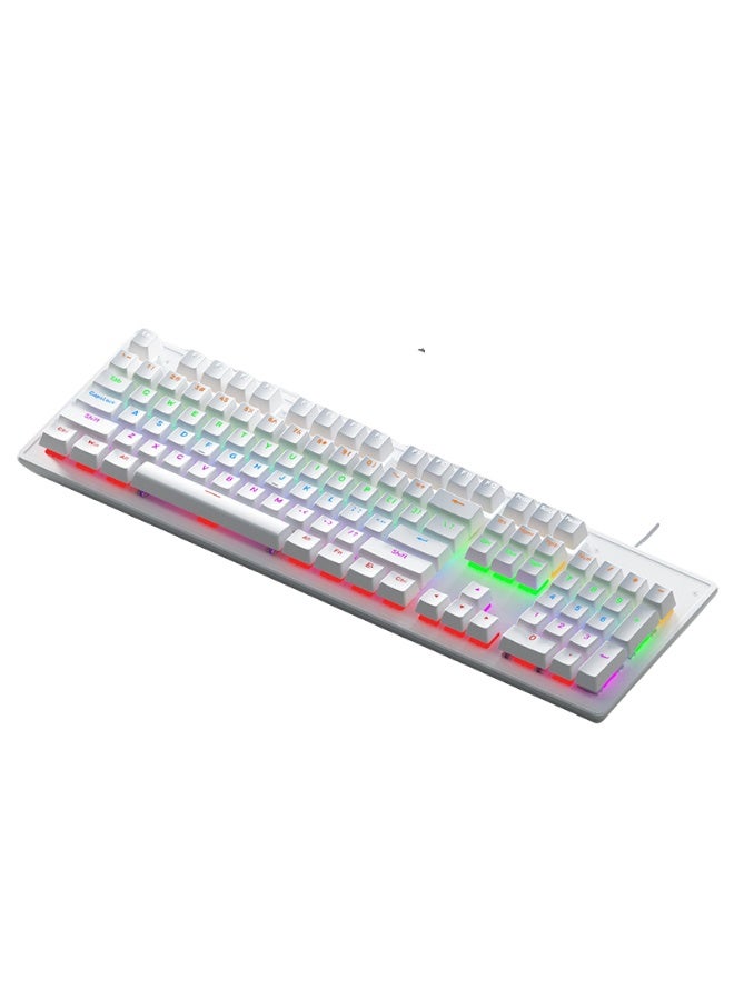 KUYING New Office Wired Mechanical Keyboard With Multiple Lighting Effects 