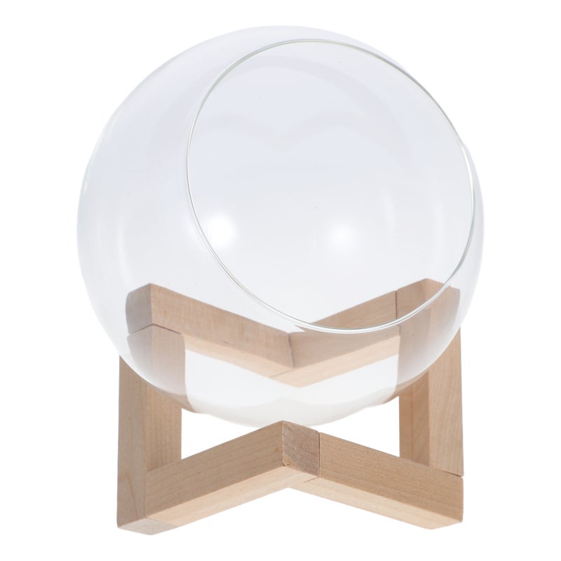 Tabletop Propagation Station Plants Terrarium Glass Terrarium With Retro Stand For Hydroponics Plants Garden Home Wedding Decor - Image 1