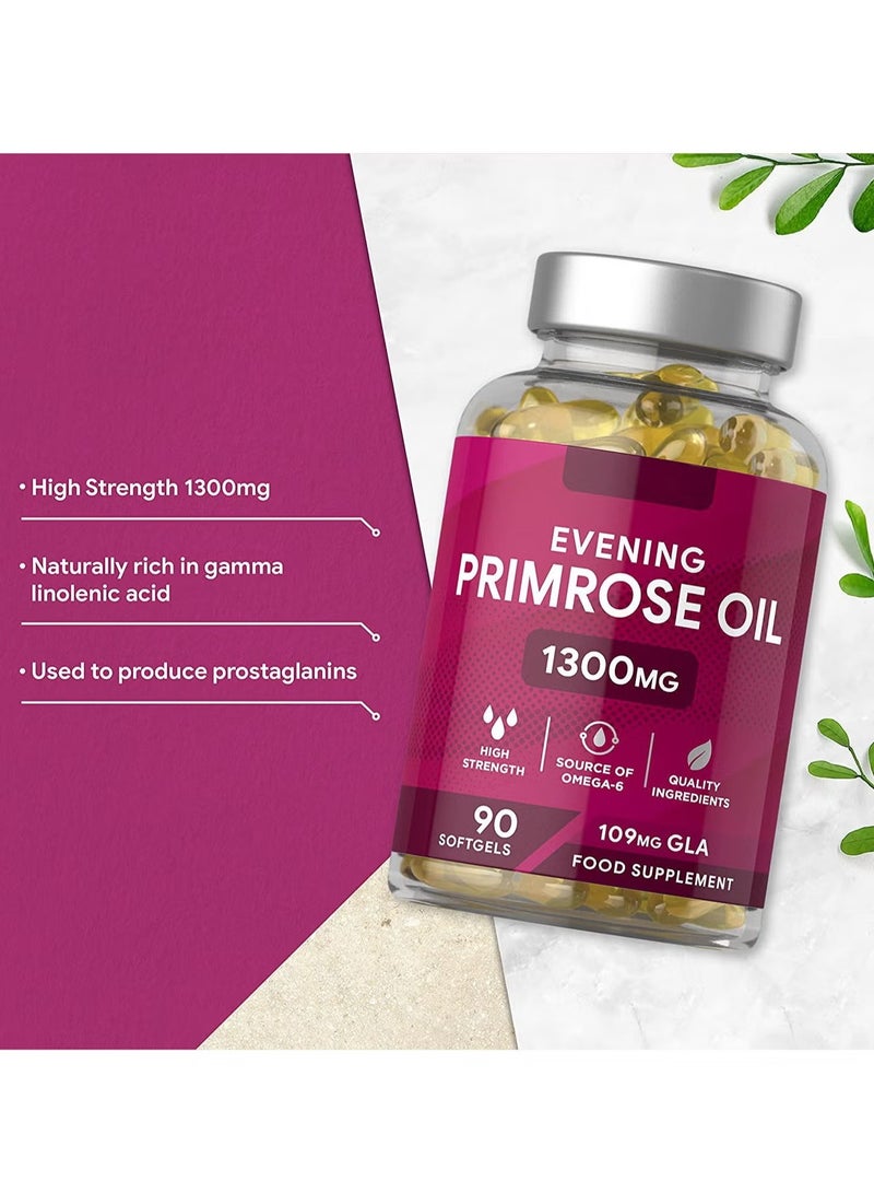 BIYODE High-Performance Evening Primrose Oil Softgels - 1300mg Ultra-Concentrated Formula, 90 Count - Premium Omega-6 Supplement Customized for Women’s Health  - Image 5