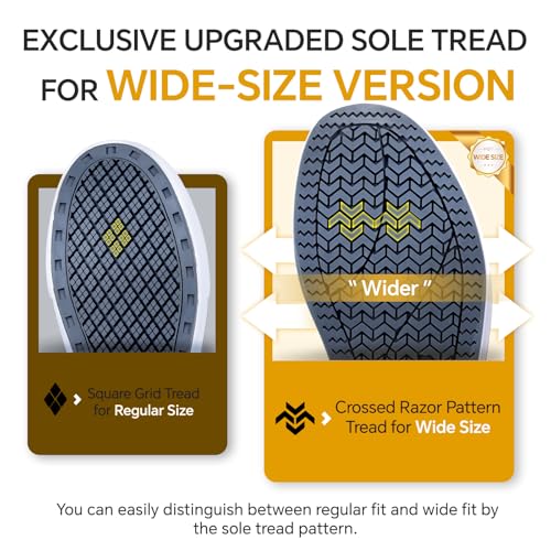 Furuian Men's Deck Boots Fishing Boots Waterproof Rain Boots Ankle Booties Slip On Neoprene Rubber Footwear Chelsea Boots Men botas para hombre for Gardening Fishing Boating Camping Sailing, Grey 10 - Image 2