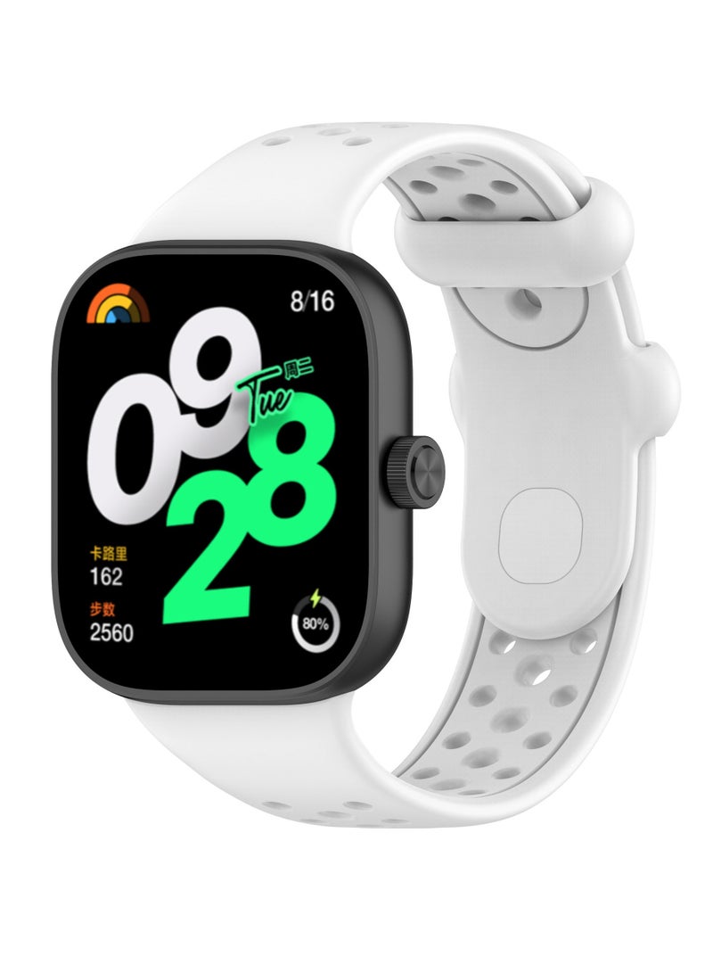For Redmi Watch4 Redmi Watch 4-hole band Mi Band 8pro/9Pro band White