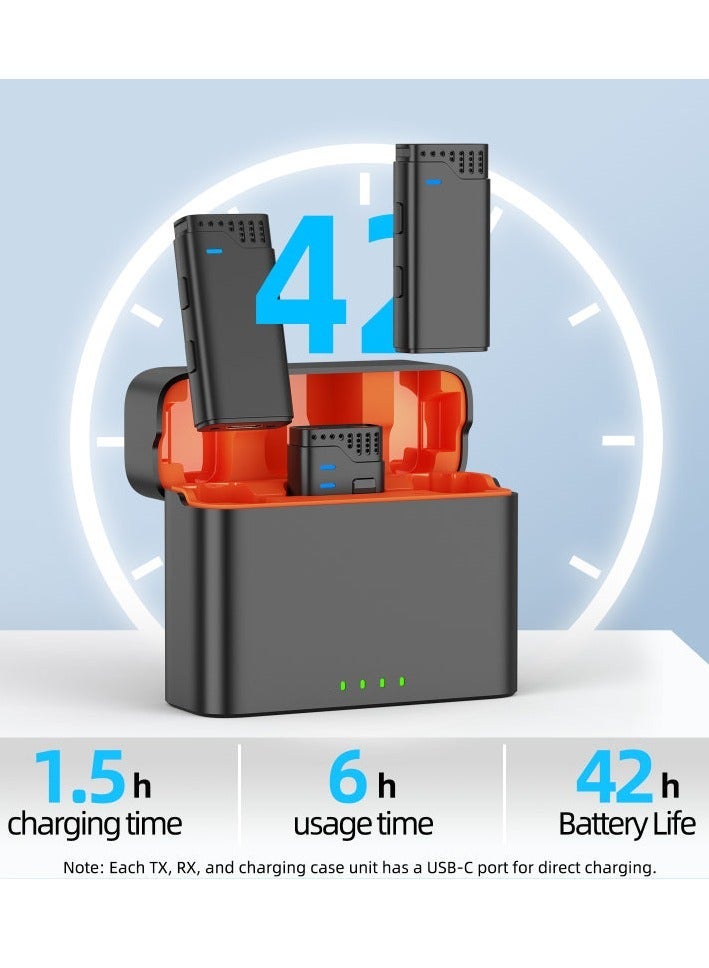 Jmary MW-16 2.4G Wireless Microphone for Mobile & Camera – Portable Lapel Lavalier Mic with Receiver for Clear Audio - Image 2