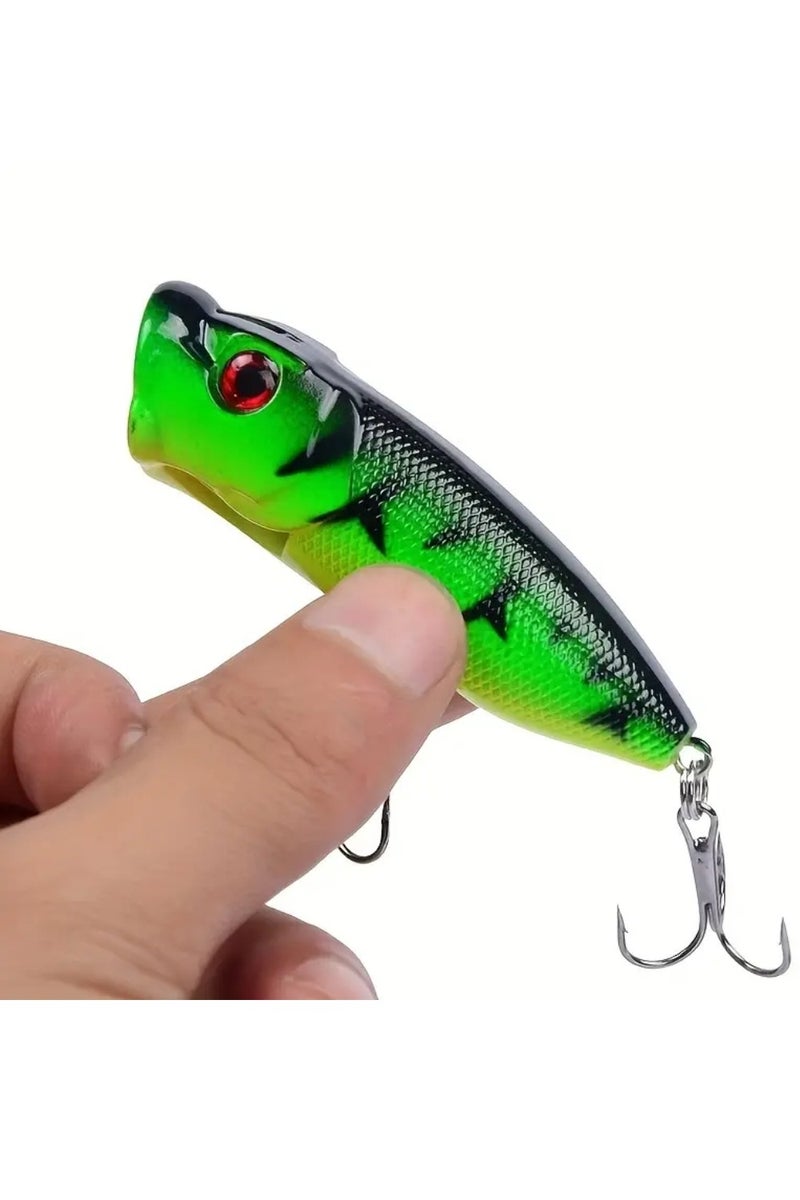 ZedForce Fishing Lures, 5Pcs Crank Bait Set Minnow Lures, Life-Like Swimbait Fishing Bait Crankbait, Bass Lures for Freshwater and Saltwater Trout Bass Salmon Fishing - Image 4